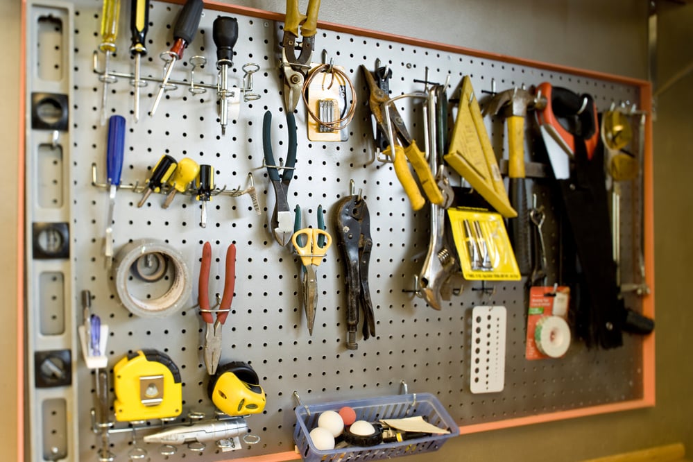 Tools in the garage